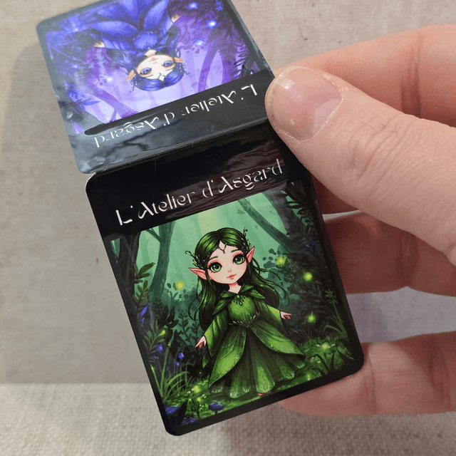 Marque -pages Lutin Fille